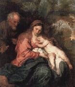 Anthony Van Dyck, The Rest on The Flight into Egypt